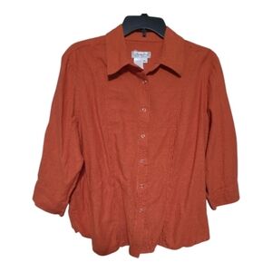 Coldwater Creek White Satin Brand Label with Green Script